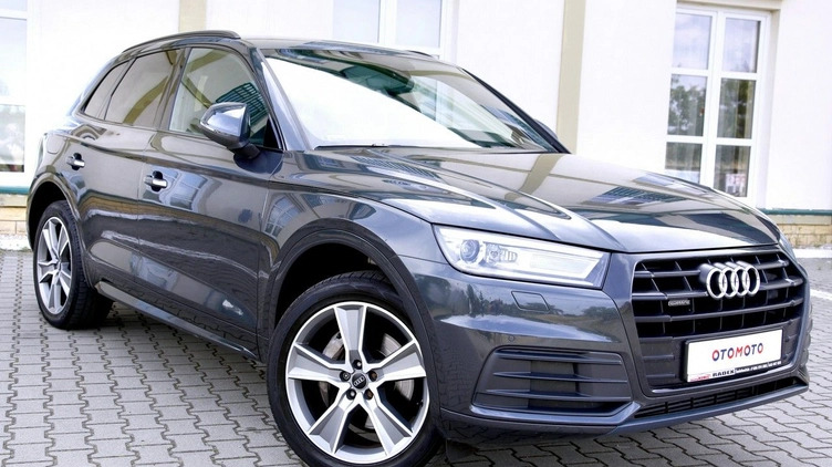 Audi Q5 cena 139999 przebieg: 88000, rok produkcji 2018 z Brusy małe 407